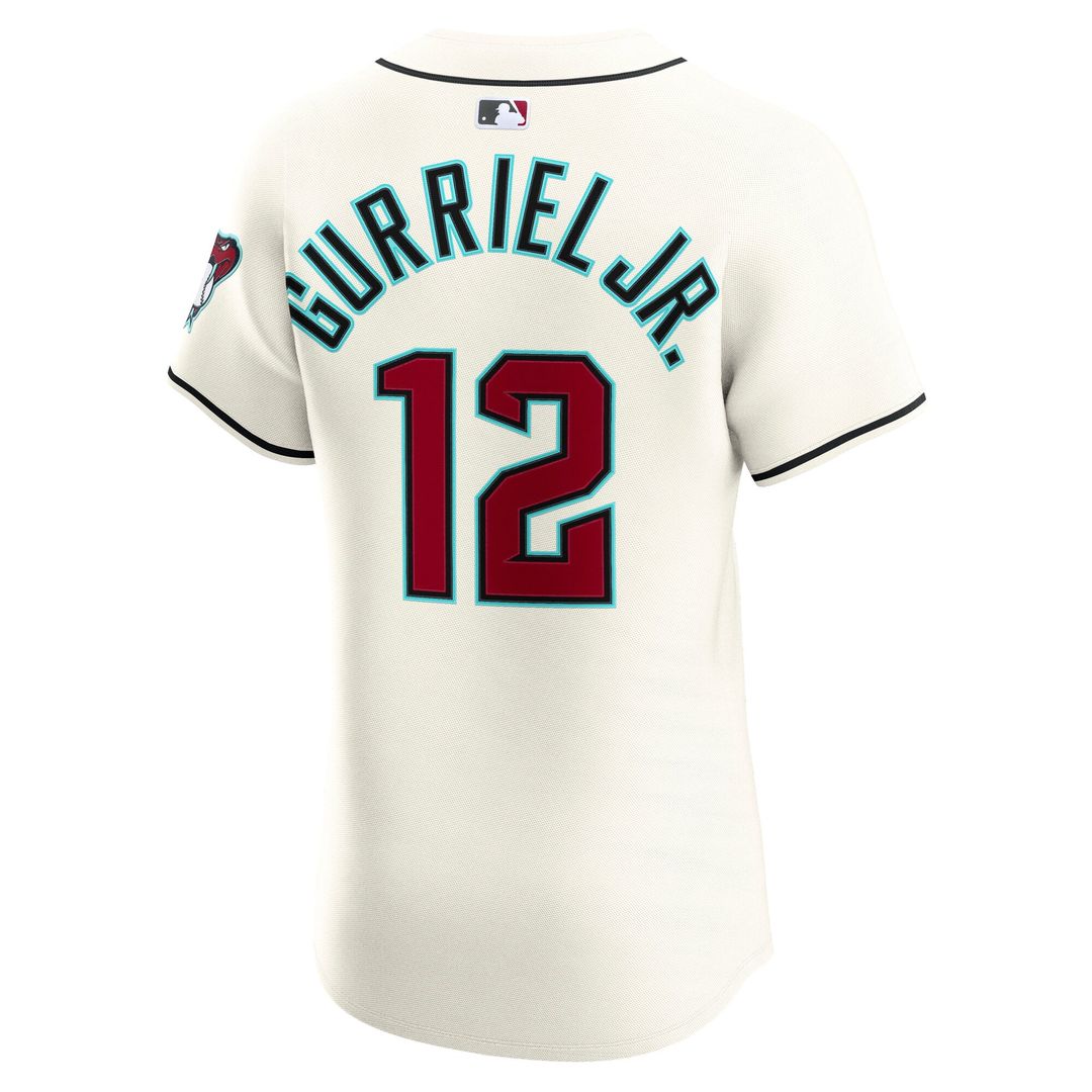Arizona Diamondbacks Lourdes Gurriel Jr. Home Elite Jersey — Cream