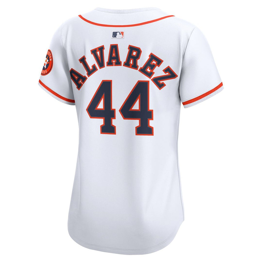 Houston Astros Yordan Alvarez Women's Home Limited Jersey — White