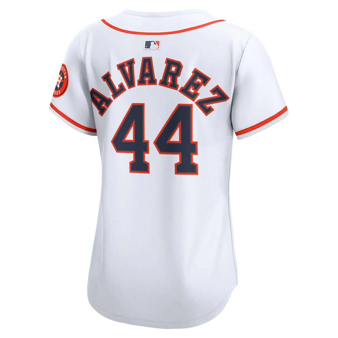 Houston Astros Yordan Alvarez Women's Home Limited Jersey — White