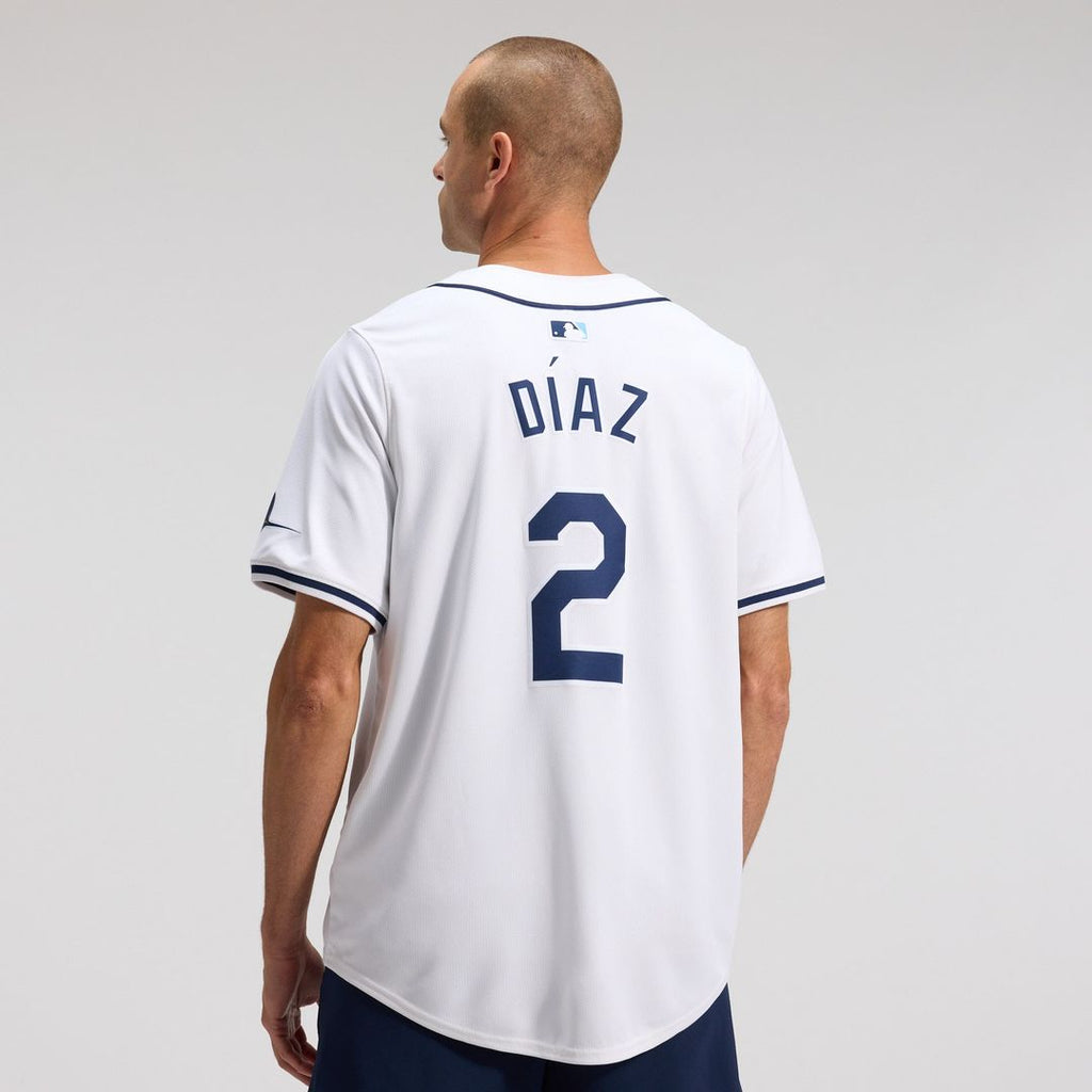Tampa Bay Rays Yandy Diaz Home Limited Jersey — White