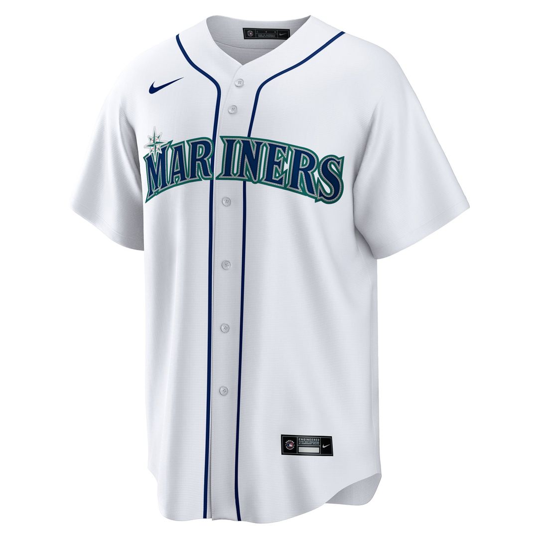 Seattle Mariners Julio Rodriguez Home Replica Jersey — White
