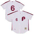 Philadelphia Phillies Jimmy Rollins 2003 Cooperstown Authentic Jersey — White