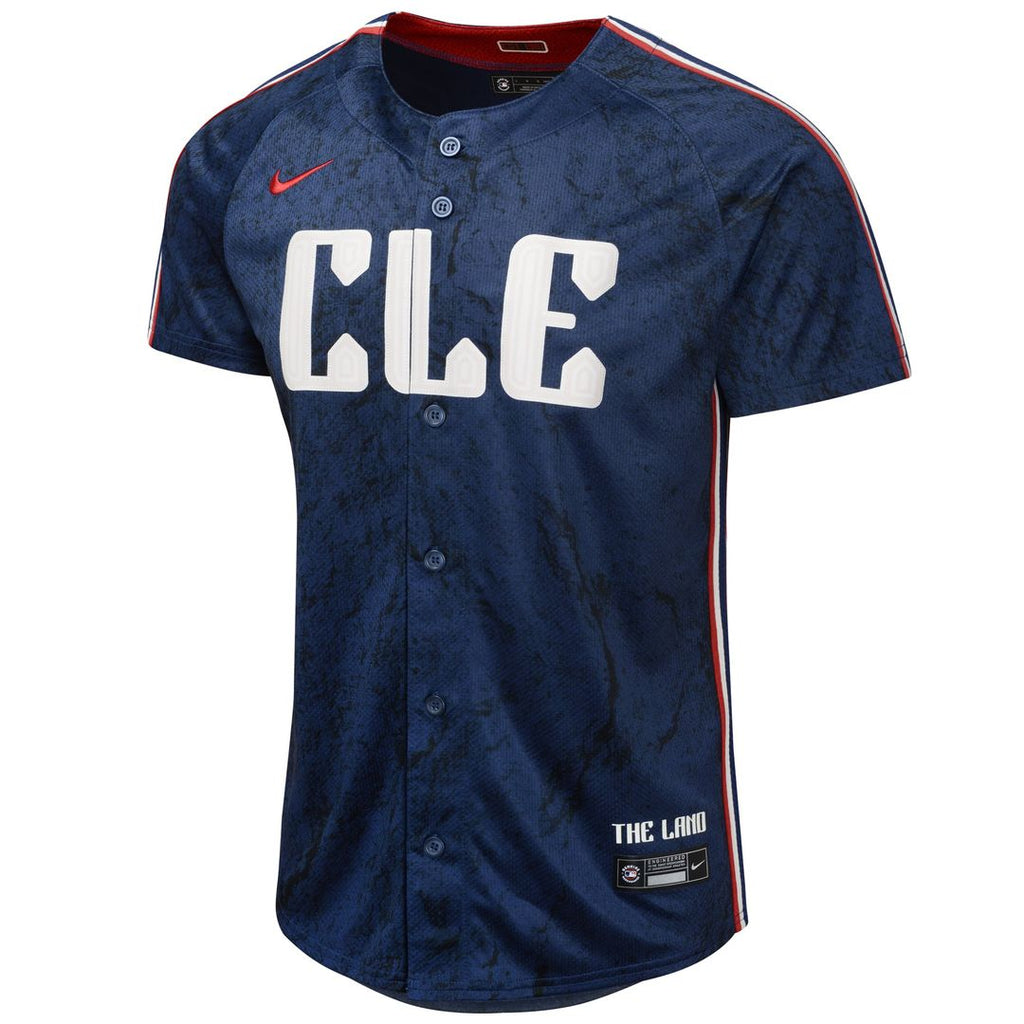 Cleveland Guardians Jose Ramirez Youth 2024 City Connect Limited Jersey — Navy