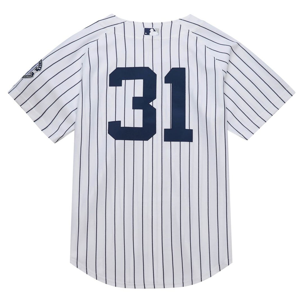 New York Yankees Ichiro Suzuki 2014 Cooperstown Authentic Throwback Jersey — White