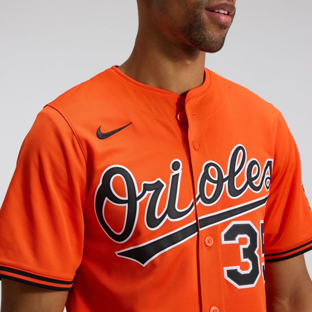 Baltimore Orioles Adley Rutschman 2nd Alternate Limited Jersey — Orange