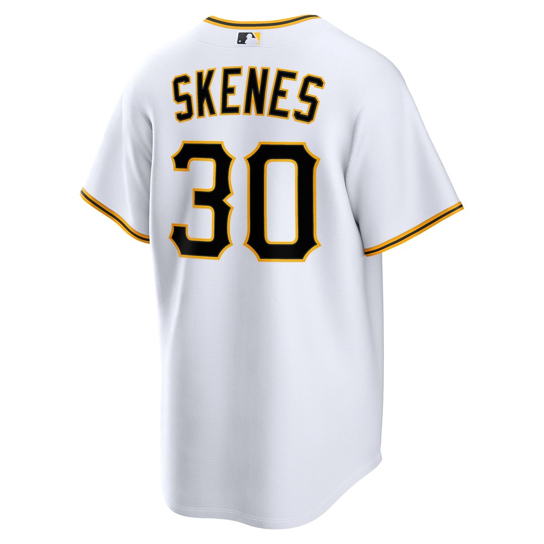 Pittsburgh Pirates Paul Skenes Home Replica Jersey — White