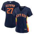 Houston Astros Jose Altuve Women's Alternate Replica Jersey — Navy