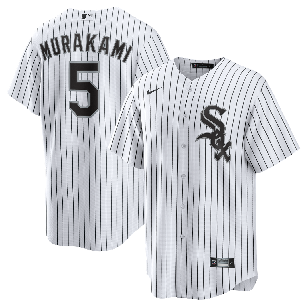 Chicago White Sox Munetaka Murakami Home Replica Jersey — White
