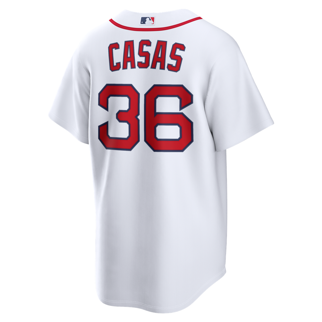 Boston Red Sox Triston Casas Home Replica Jersey — White