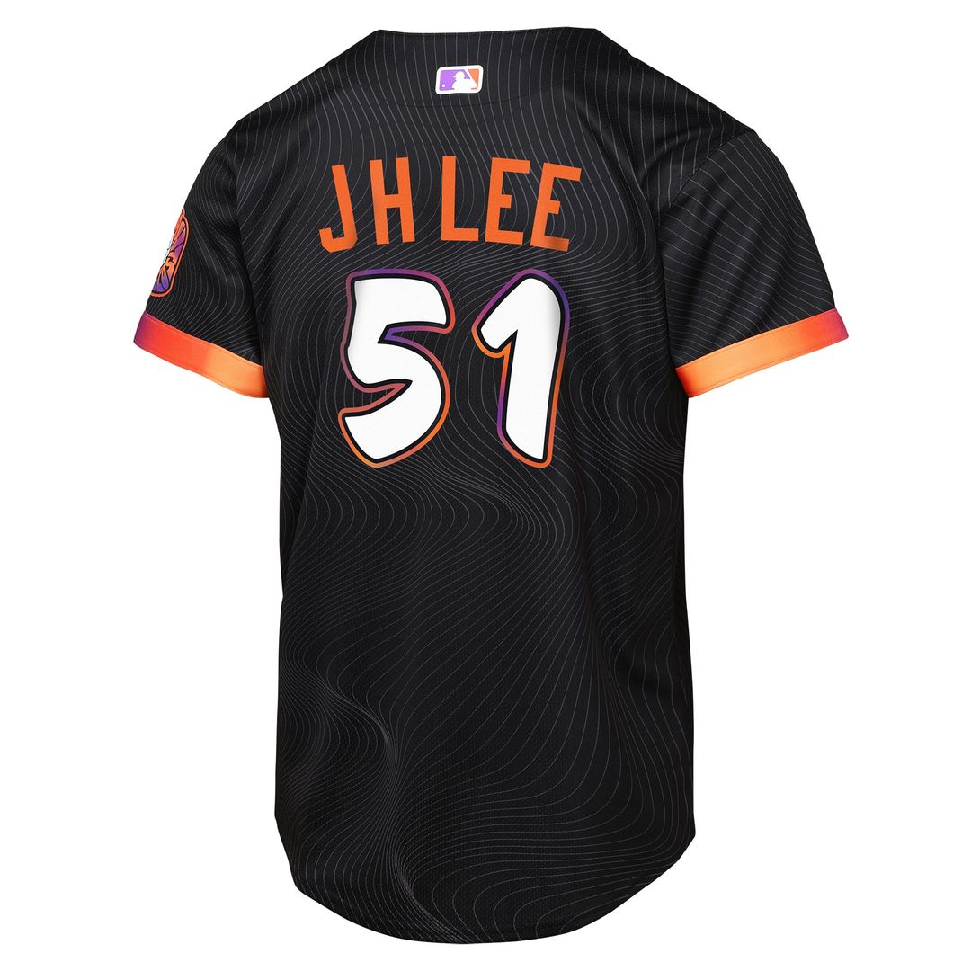San Francisco Giants Jung Hoo Lee Youth 2025 City Connect Limited Jersey — Anthracite