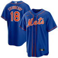 New York Mets Darryl Strawberry Alternate Replica Jersey — Royal