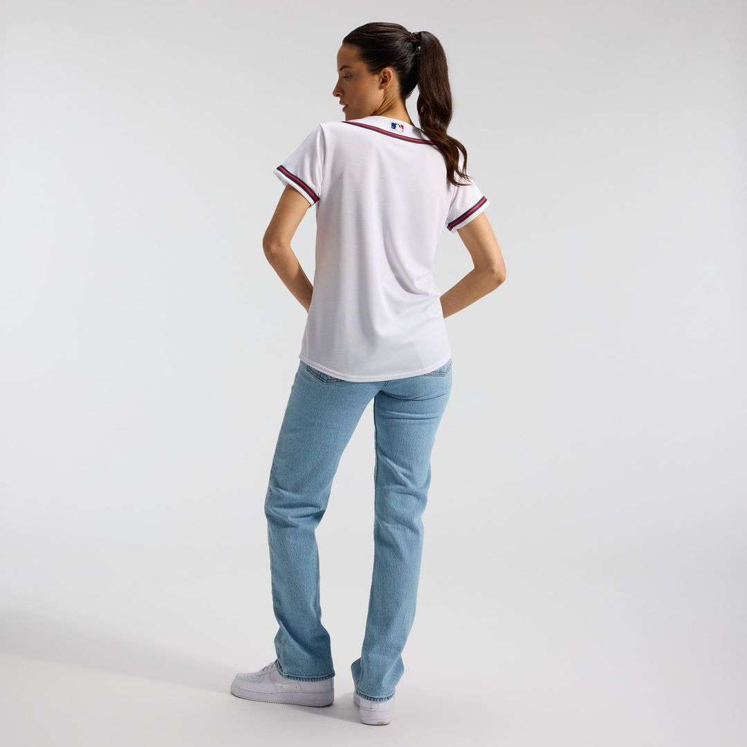 Atlanta Braves Women's Home Replica Team Jersey — White