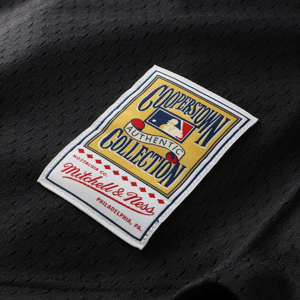 Cincinnati Reds Ken Griffey Jr. Big & Tall Cooperstown Mesh Batting Practice Jersey — Black
