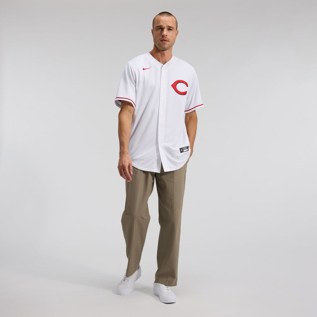 Cincinnati Reds Elly De La Cruz Alternate 2 Replica Jersey — White