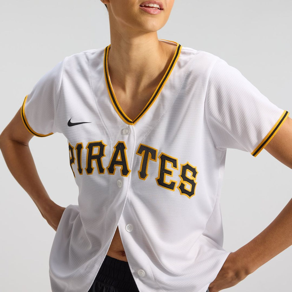 Pittsburgh Pirates Paul Skenes Women's Home Replica Jersey — White