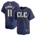 Cleveland Guardians José Ramírez City Connect Limited Jersey — Navy