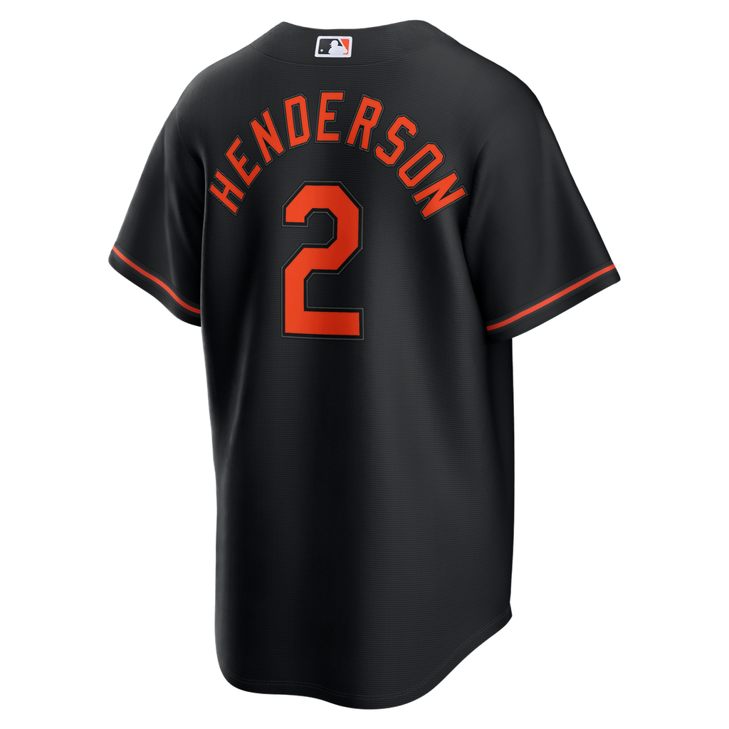 Baltimore Orioles Gunnar Henderson Road Replica Jersey — Gray