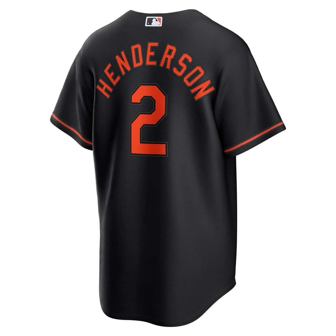 Baltimore Orioles Gunnar Henderson Road Replica Jersey — Gray