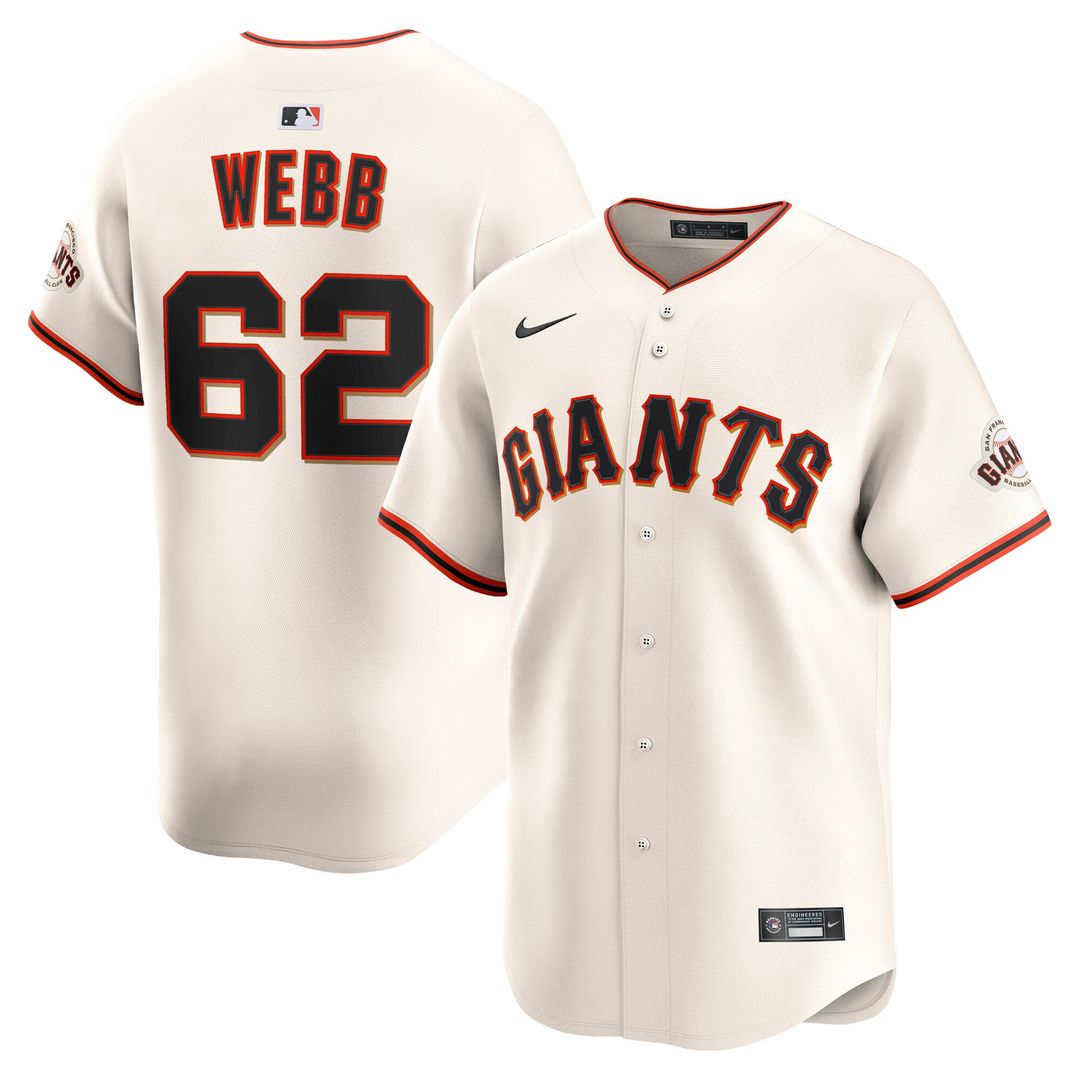 San Francisco Giants Logan Webb Home Limited Jersey — Cream