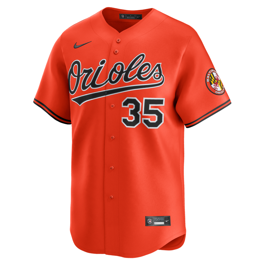 Baltimore Orioles Adley Rutschman Road Limited Jersey — Gray