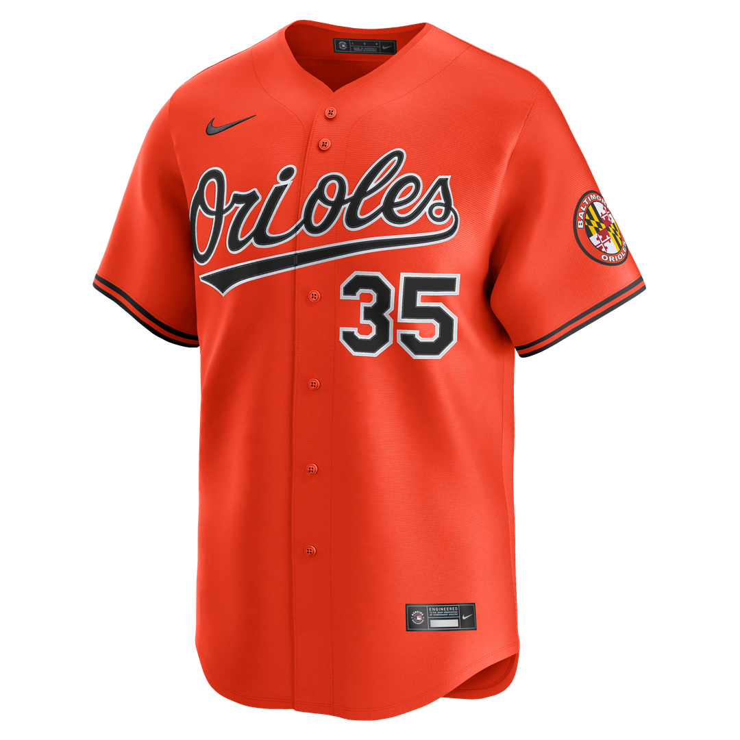 Baltimore Orioles Adley Rutschman Road Limited Jersey — Gray