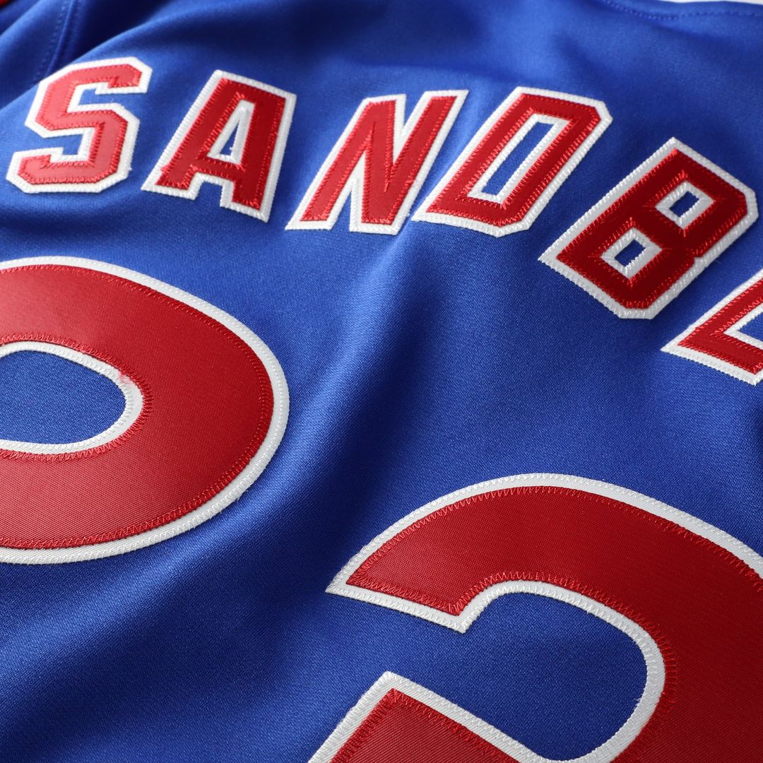Chicago Cubs Ryne Sandberg 1984 Throwback Authentic Jersey — Royal