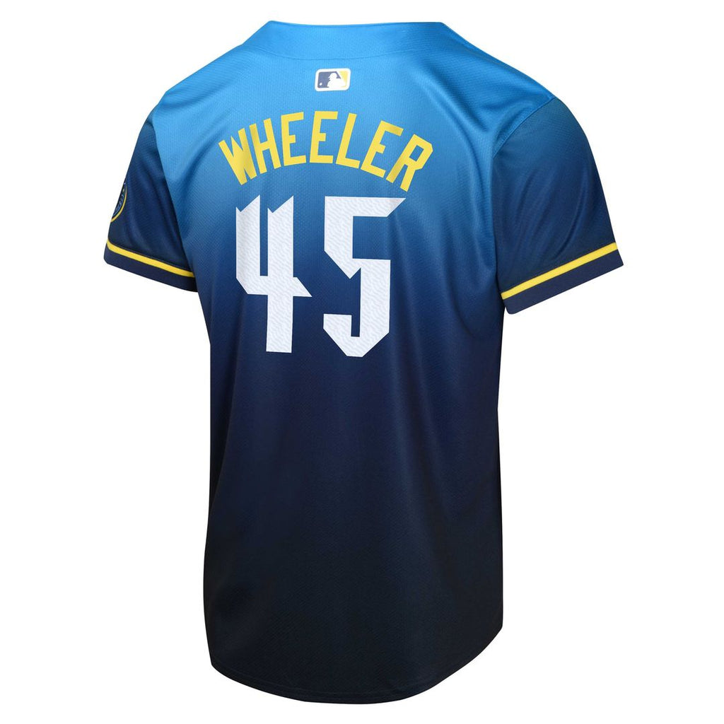 Philadelphia Phillies Zack Wheeler Youth 2024 City Connect Limited Jersey — Blue