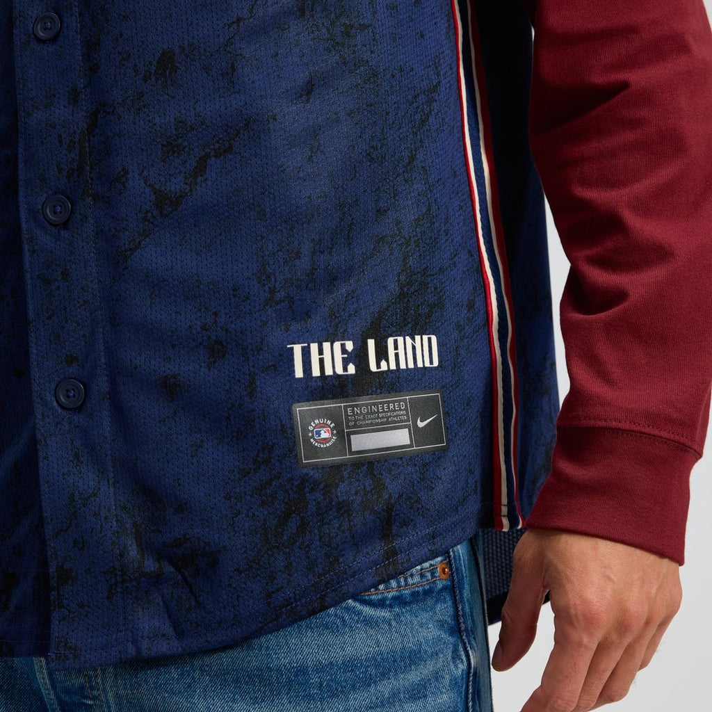 Cleveland Guardians City Connect Limited Jersey — Navy