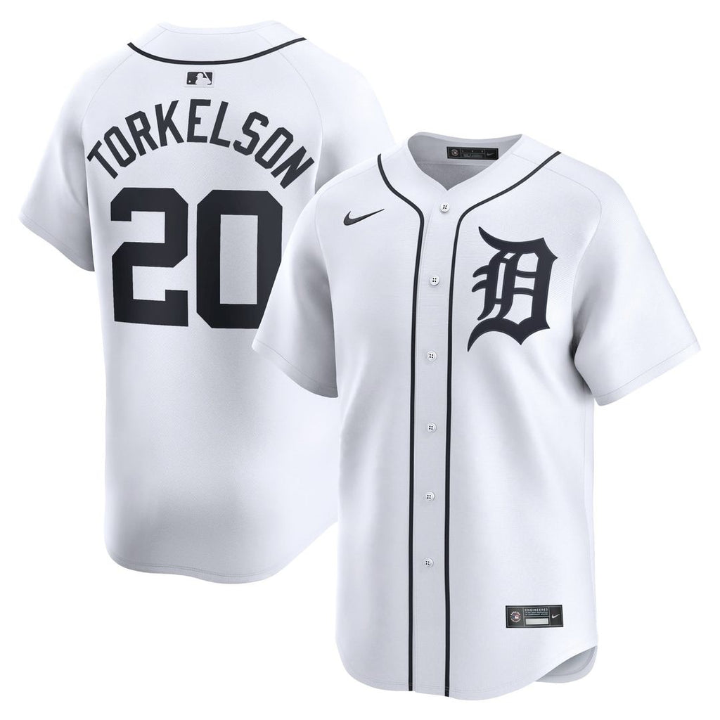 Detroit Tigers Spencer Torkelson Youth Home Limited Jersey — White