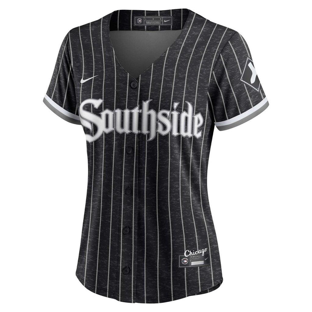 Chicago White Sox Bo Jackson Women's City Connect Replica Jersey — Black