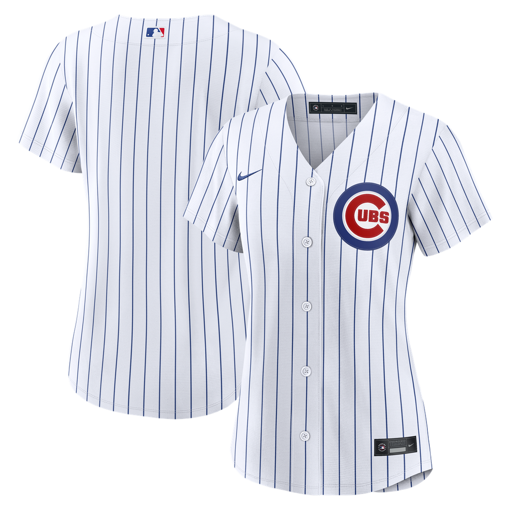 Chicago Cubs Women's Home Replica Jersey — White