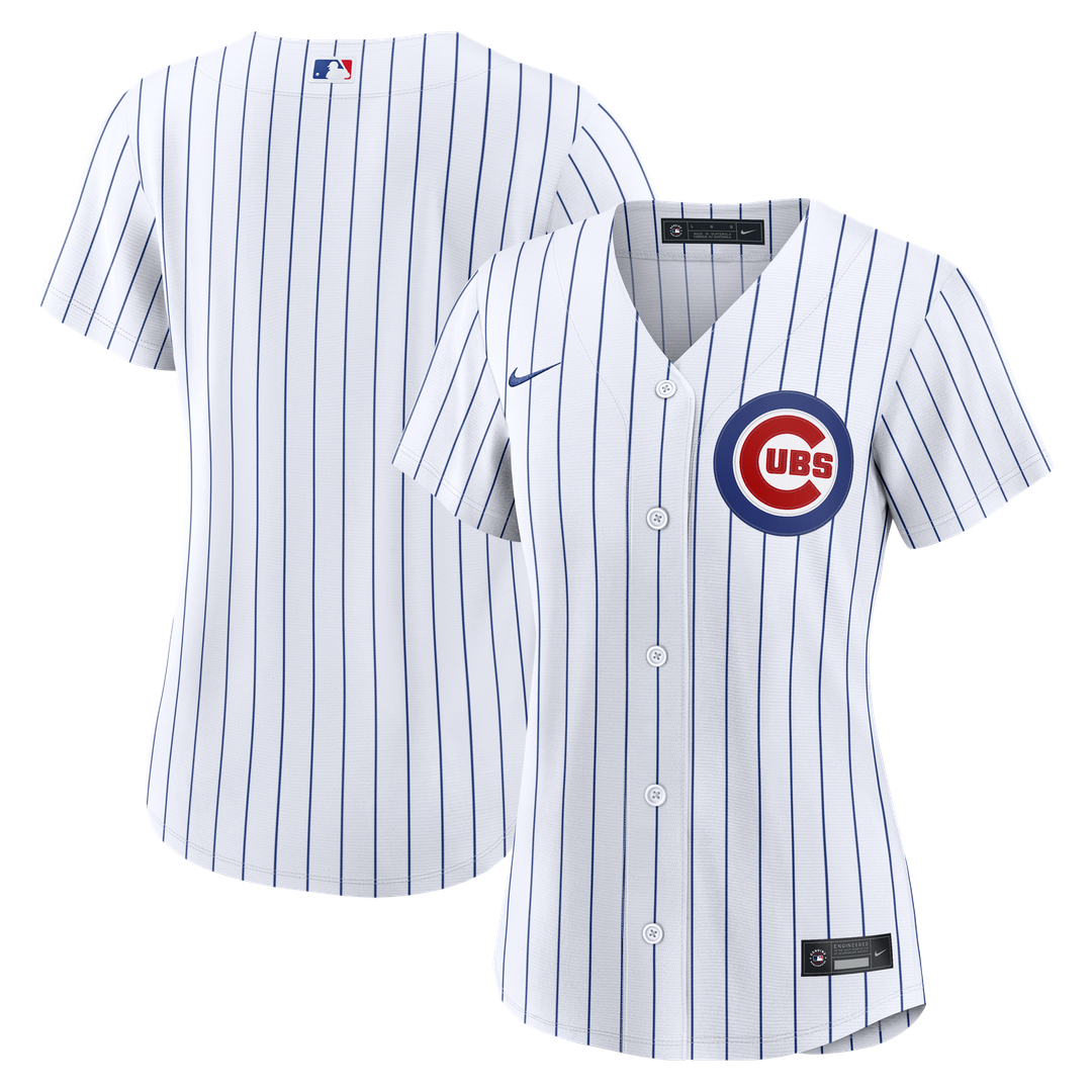 Chicago Cubs Women's Home Replica Jersey — White