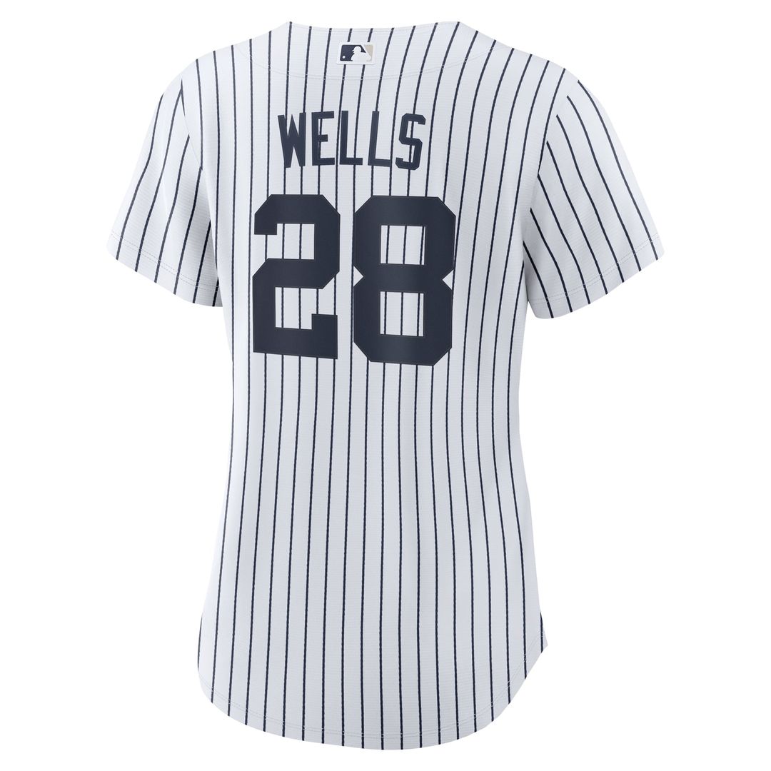New York Yankees Austin Wells Women's Home Replica Jersey — White