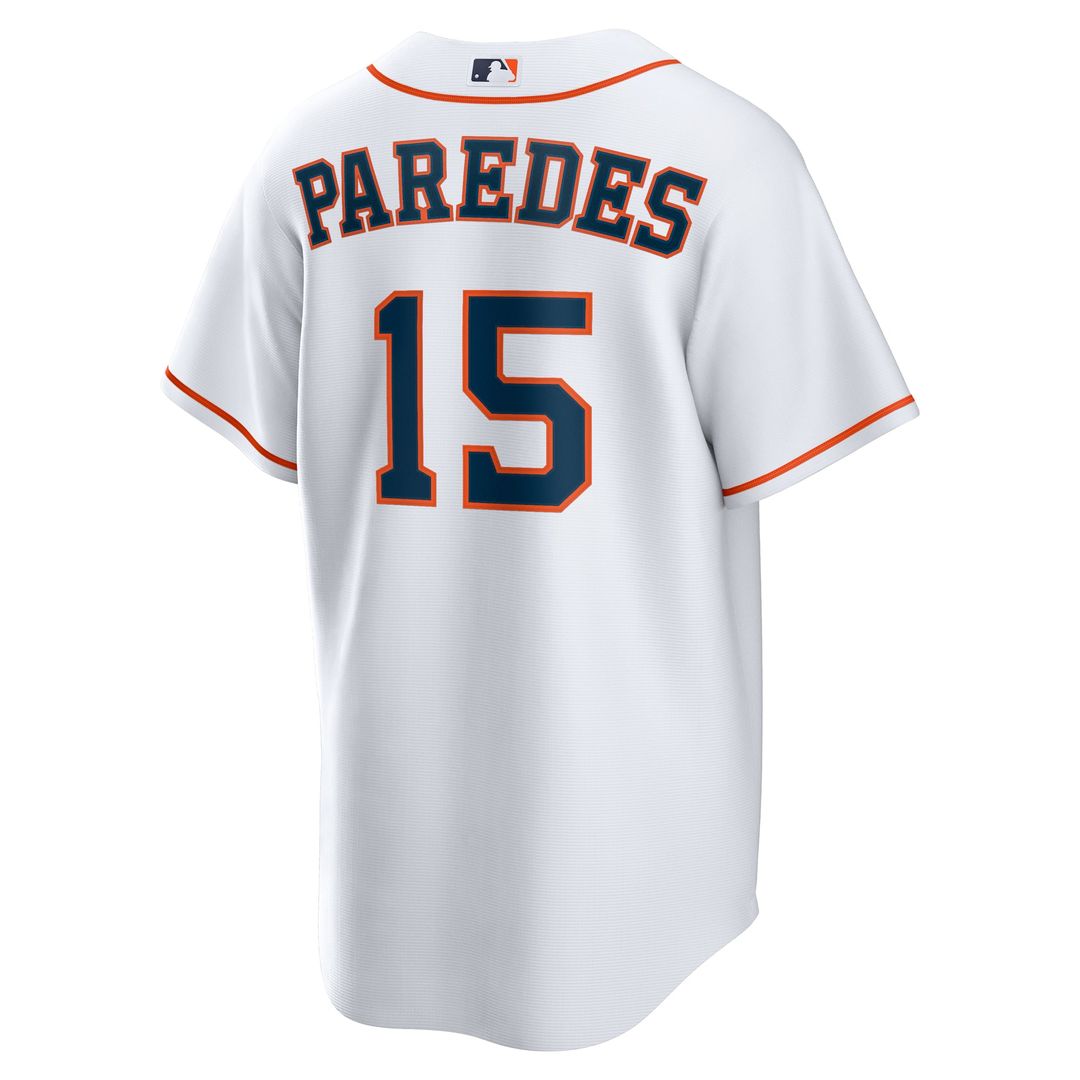 Houston Astros Isaac Paredes Home Replica Jersey — White
