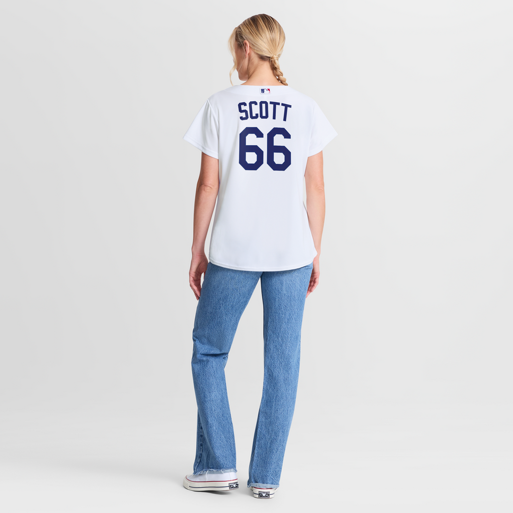 Los Angeles Dodgers Tanner Scott Women's Home Replica Jersey — White