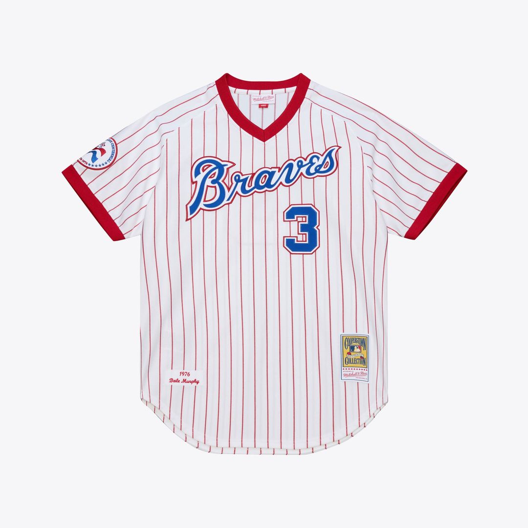 Atlanta Braves Dale Murphy 1976 Authentic Jersey — White
