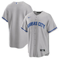 Kansas City Royals Road Replica Team Jersey — Gray