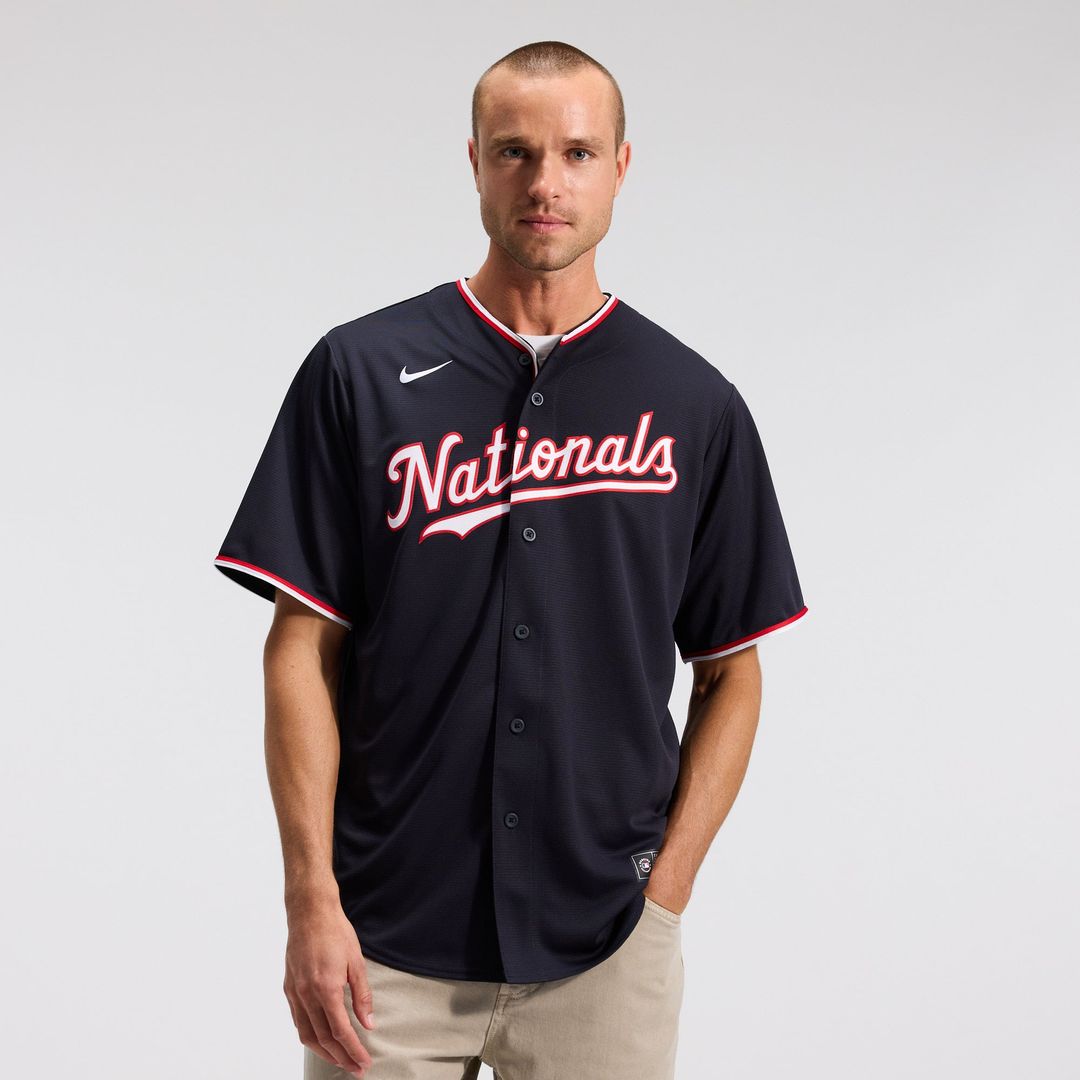 Washington Nationals Dylan Crews Alternate Replica Jersey — Navy
