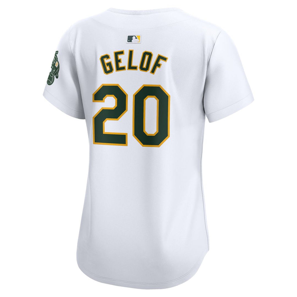 Athletics Zack Gelof Women's Home Limited Jersey — White