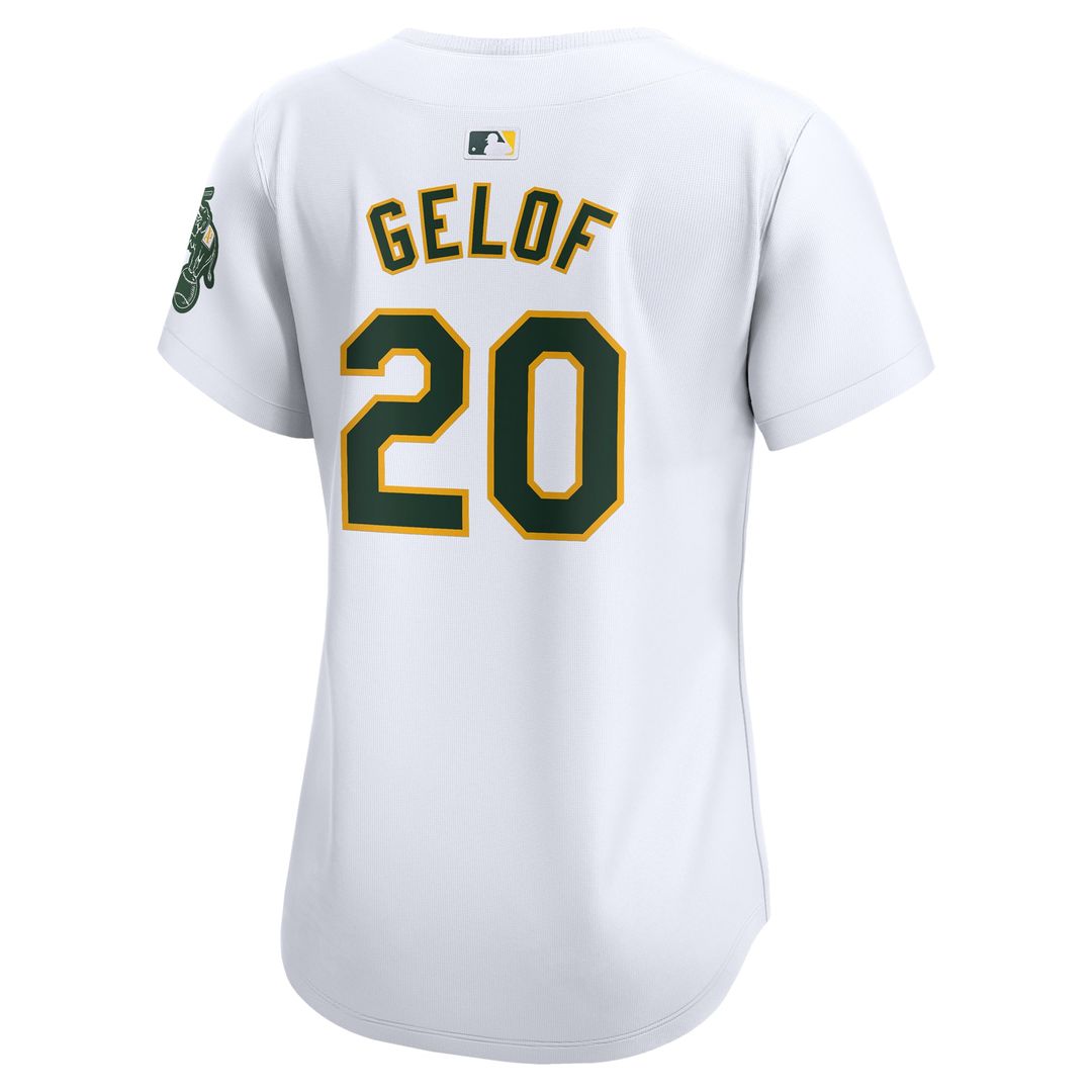 Athletics Zack Gelof Women's Home Limited Jersey — White