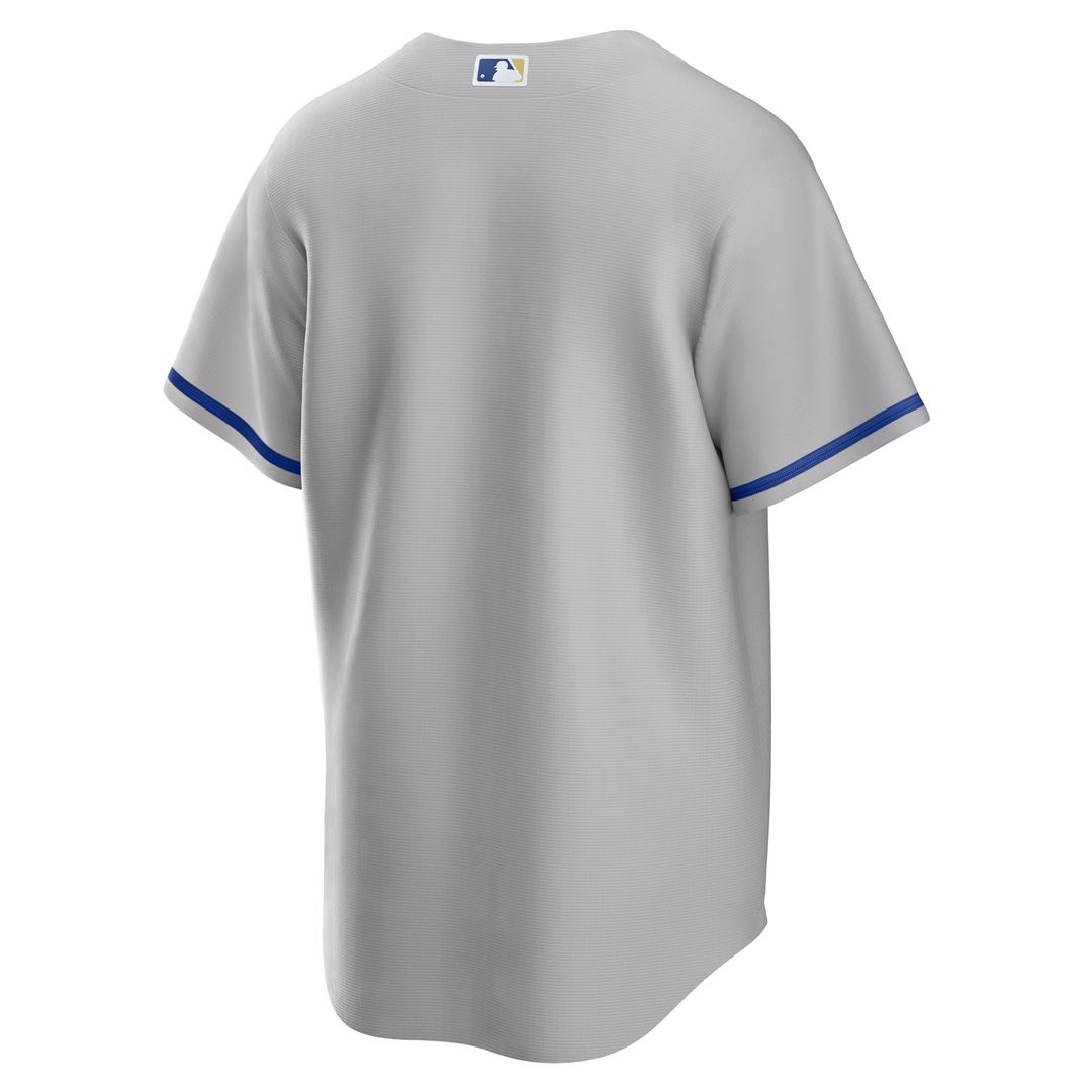 Kansas City Royals Road Replica Team Jersey — Gray