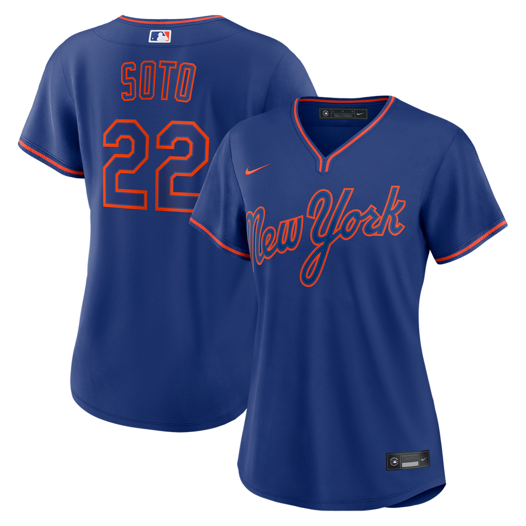 New York Mets Juan Soto Women's Alternate Replica Jersey — Royal
