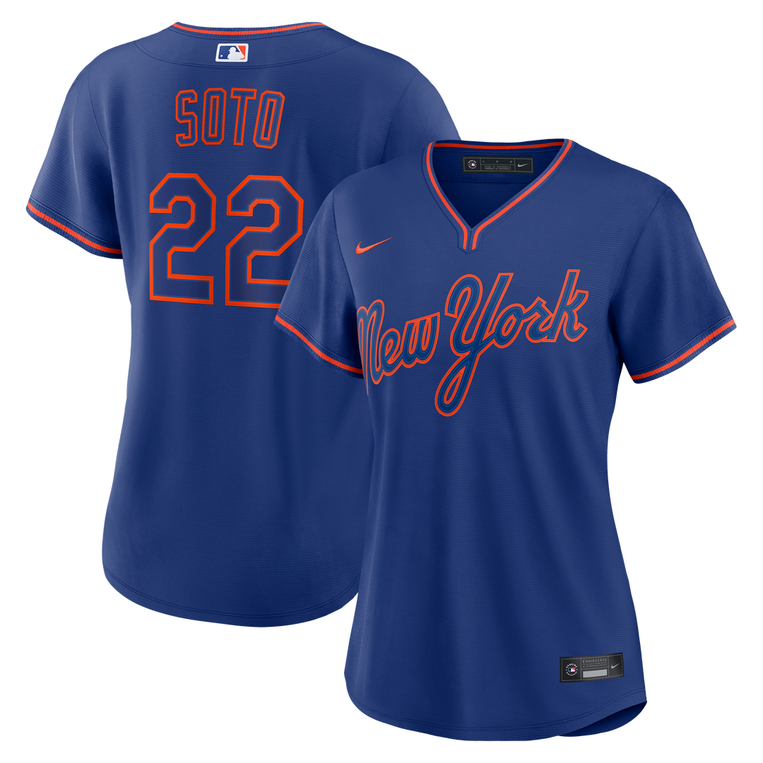 New York Mets Juan Soto Women's Alternate Replica Jersey — Royal