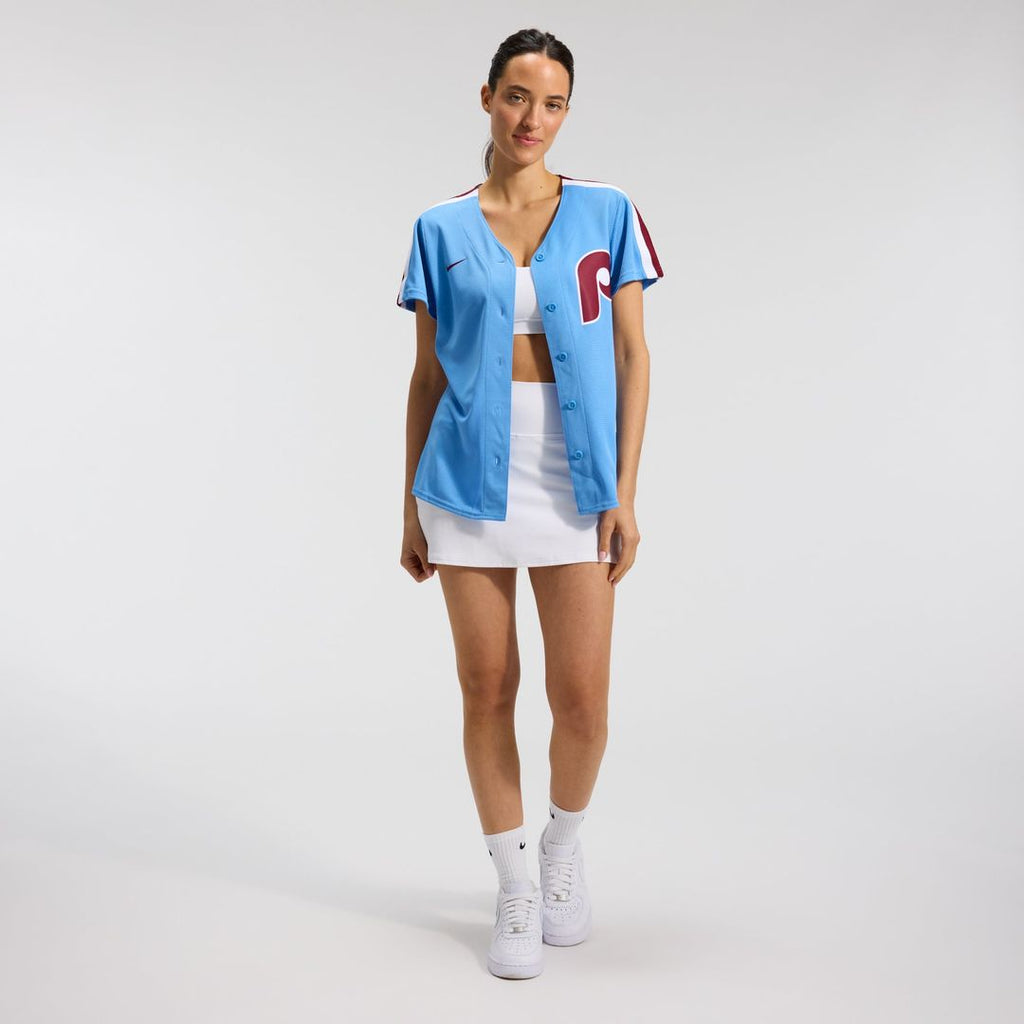 Philadelphia Phillies Ryan Howard Women's Replica Jersey — Light Blue