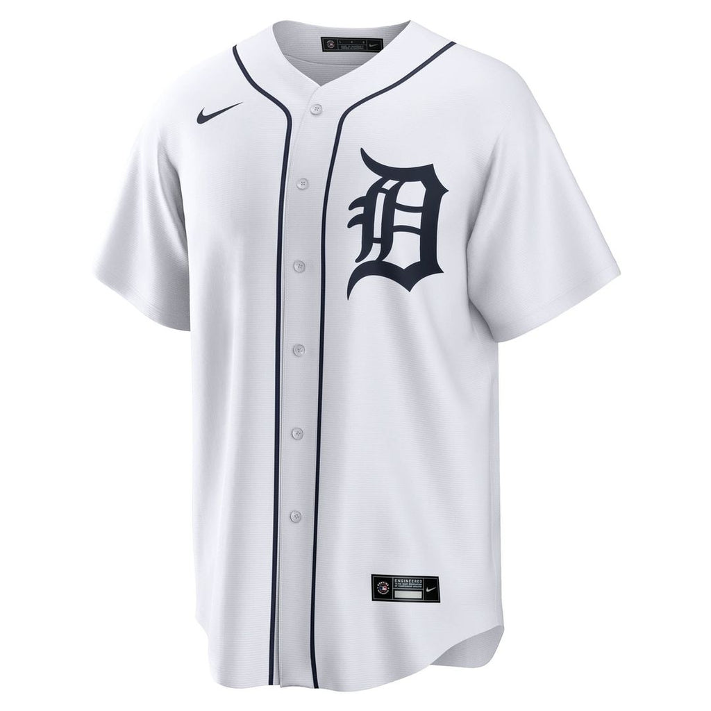 Detroit Tigers Jack Flaherty Home Replica Jersey — White