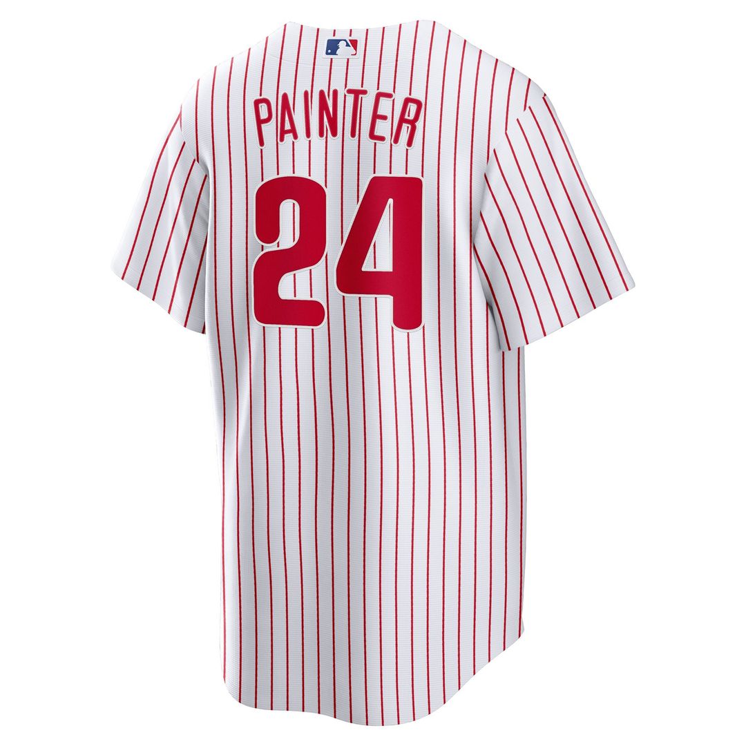 Philadelphia Phillies Andrew Painter Home Replica Jersey — White