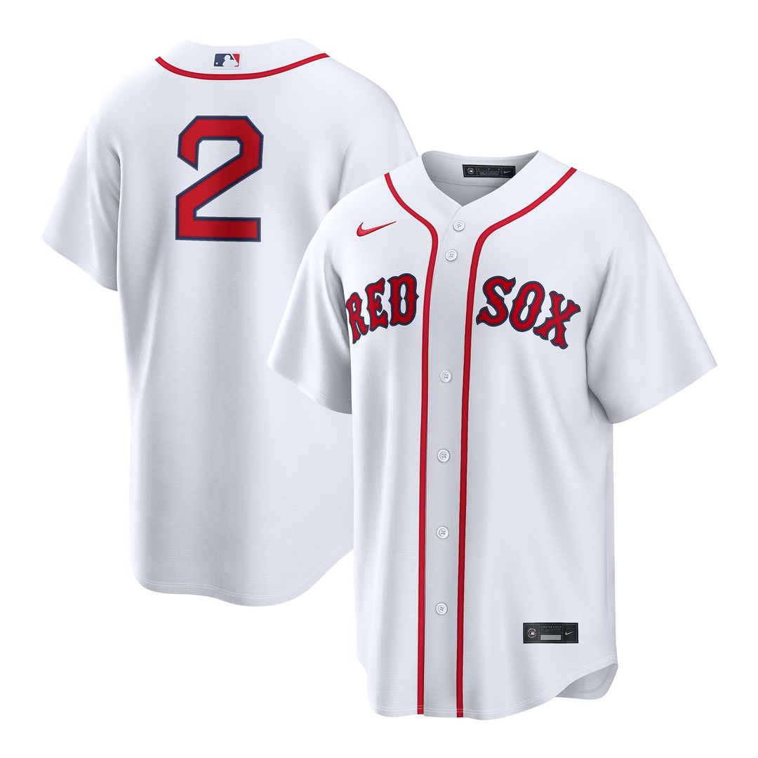 Boston Red Sox Isiah Kiner - Falefa Home Replica Jersey — White