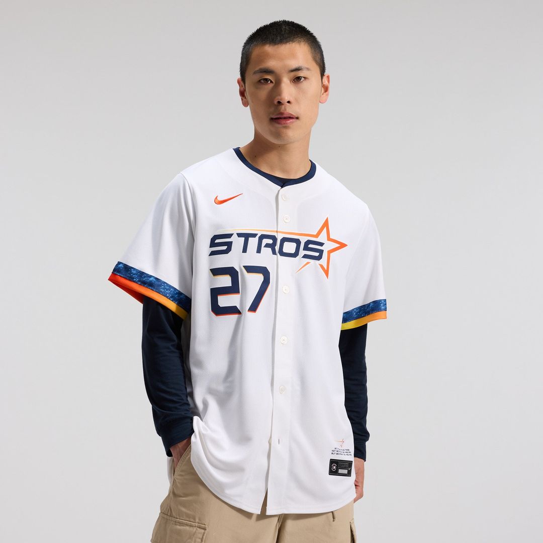 Houston Astros Jose Altuve 2025 City Connect Limited Jersey — White