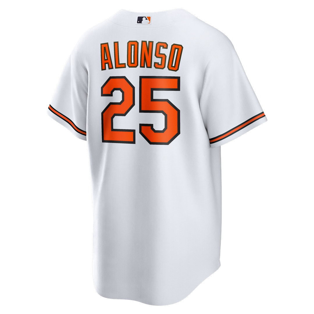 Baltimore Orioles Pete Alonso Home Replica Jersey — White