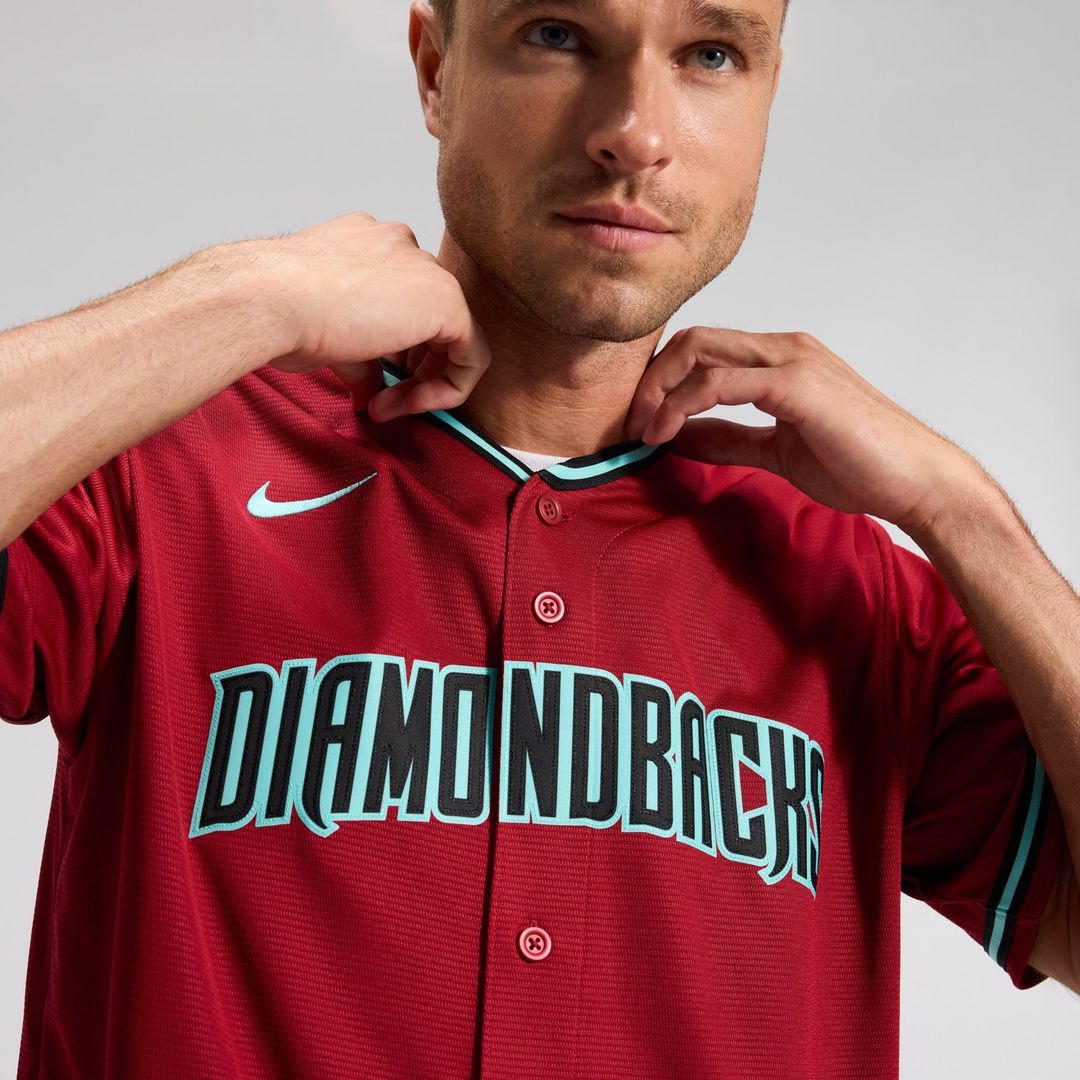 Arizona Diamondbacks Corbin Carroll Alternate 2 Replica Jersey — Crimson